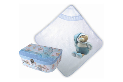 Image of Geschenkkoffer, blau bei JUMBO