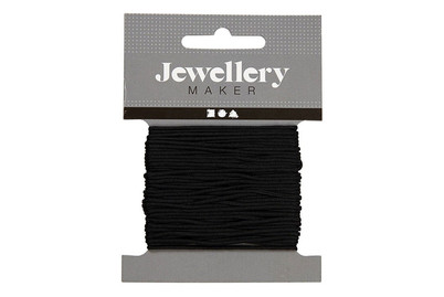 Image of Macramé-Kordel, Stärke: 1 mm, Schwarz, 1 bei JUMBO