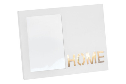 Image of Foto-Rahmen Home 23 x 18 x 2 cm mit Licht Batt: 3 x AAA Pappe bei JUMBO