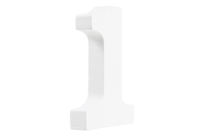 Image of Zahl 1 MDF 5.5 x 0.9 cm 1 St bei JUMBO