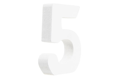 Image of Zahl 5 MDF 5.5 x 0.9 cm 1 St bei JUMBO