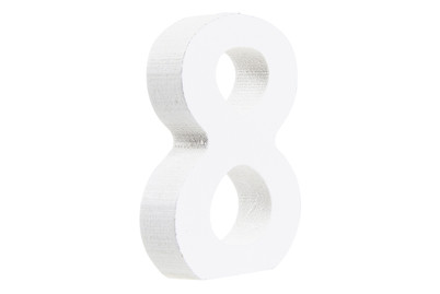 Image of Zahl 8 MDF 5.5 x 0.9 cm 1 St bei JUMBO