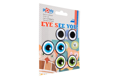 Image of EYE SEE YOU Eyes 3 3 Paar zum Aufbügeln bei JUMBO