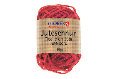 Image of Juteschnur 10m rot