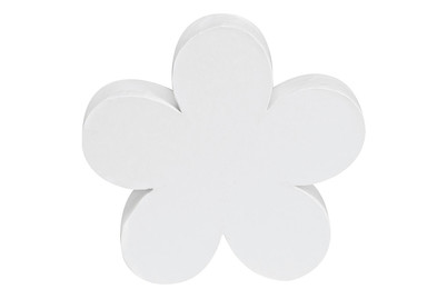 Image of Papp-Blume 15 x 15 x 3 cm weiss bei JUMBO