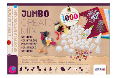 Image of Jumbo Creativ-Mix Styropor ca. 1'100 Teile
