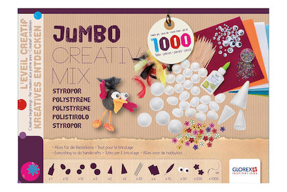 Image of Jumbo Creativ-Mix Styropor ca. 1'100 Teile bei JUMBO