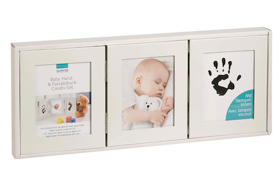 Image of Memory Abdruck-Set 30.8x12.2 cm 3-teilig mit Stempelkissen Alu bei JUMBO