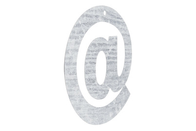 Image of Metall Buchstabe verzinkt @ 12x0.1 cm bei JUMBO