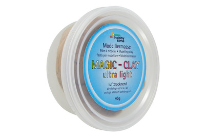 Image of Magic-Clay ultra-light 40 g lufttrocknend schokobraun