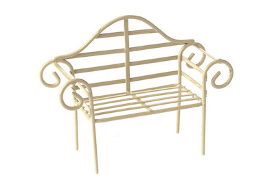 Image of Mini-Gardening Gartenbank creme 10 x 4 x 8.5 cm bei JUMBO