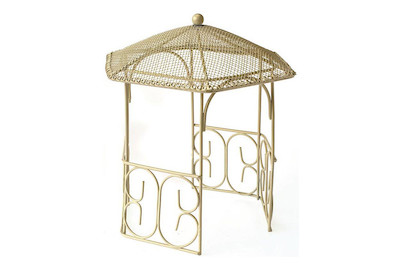 Image of Mini-Gardening Gartenlaube creme 14 x 14 x 16.5 cm bei JUMBO