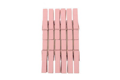 Image of Holzklammern rosa 12 St Birken 4.8 x 0.7 cm bei JUMBO