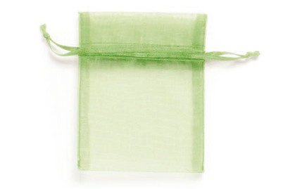 Image of Organzasäckchen 10 x 12.5 cm 5 St hellgrün bei JUMBO