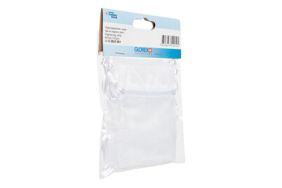 Image of Organzasäckchen 8 x 10 cm 6 St weiss bei JUMBO