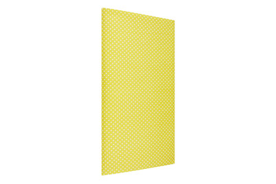 Image of Stoffzuschnitt 100x150 cm gelb gepunktet