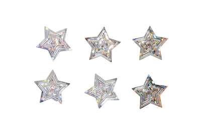 Image of Pailletten Streuteile Sterne, 1,6cm ø, SB-Btl 15g bei JUMBO