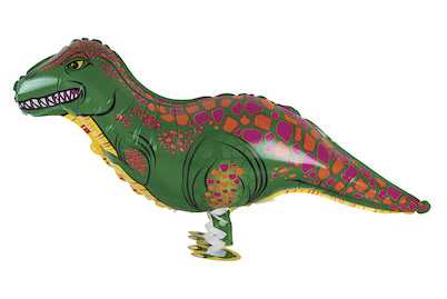 Image of Folienballon laufender Dino, 89x41cm, SB-Btl 1Stück bei JUMBO