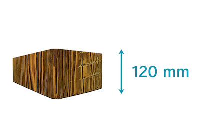 Image of Home and More Altholz Wandklotz FI 100-140x100-140x120mm bei JUMBO