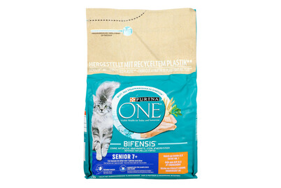 Image of Purina ONE Trocken-Katzenfutter Senior Huhn & Vollkorn bei JUMBO