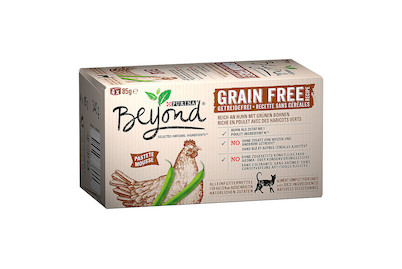 Image of Beyond Katzenfutter Pastete getreidefrei Huhn 4x85g bei JUMBO