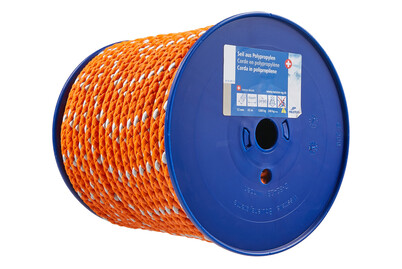 Image of Seil Pp 12mm orange-silber PLU 1885 bei JUMBO