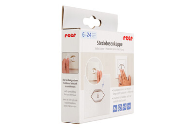 Image of Reer Steckdosen-Sicherung Kappe Schweiz 8 Stück bei JUMBO