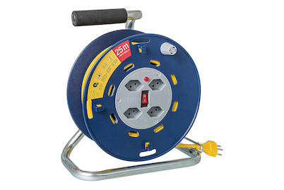 Image of Stero Loop Kunststoff Kabelrolle Gr.0 4xT13 25m bei JUMBO