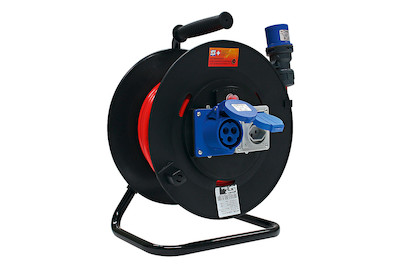 Image of Kunststoff Kabelrolle 1xCEE 16/3 + 1xT23 bei JUMBO