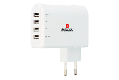 Image of Skross Euro USB Charger 4-Port