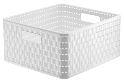 Image of Korb quad. 14 Country weiss bei JUMBO