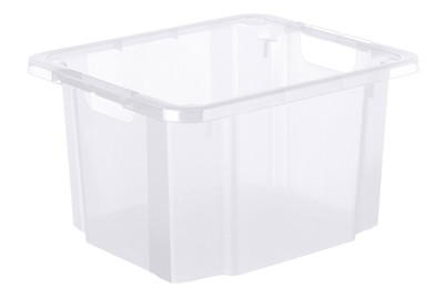 Image of Drehstapelbox Reverso 26L transparent bei JUMBO