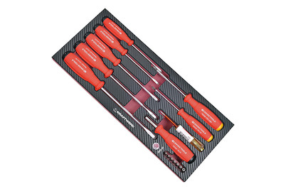 Image of Kraftwerk Schraubendreher-Einlage, PB Swissgrip, 16-tlg. bei JUMBO