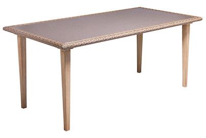 Image of Home and More Wickertisch San Diego (180x90x75cm) bei JUMBO