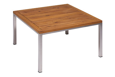 Image of Home and More Loungetisch Hoch, Edelstahl bei JUMBO