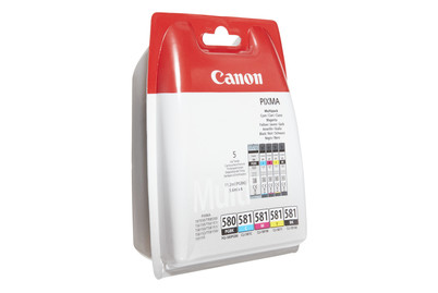 Image of CanonTintenpatrone color Pixma Pgi-580,581 Multipack