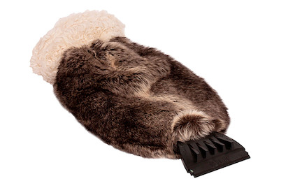 Image of Eiskratzer mit Kunstpelz Handschuh bei JUMBO