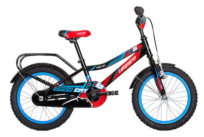 Image of Leopard Velo Easy Cat 16 Boy (Kindervelo), schwarz-rot-blau bei JUMBO