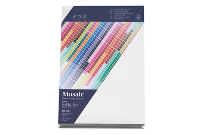 Image of Artoz Mosaic Karten/Kuverts B6/B6 weiss je 10 Stück bei JUMBO