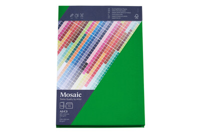 Image of Artoz Mosaic Karten/Kuverts A5/C5 apfelgrün je 10 Stück bei JUMBO