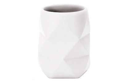 Image of Zahnputzbecher Golden Crackle weiss bei JUMBO