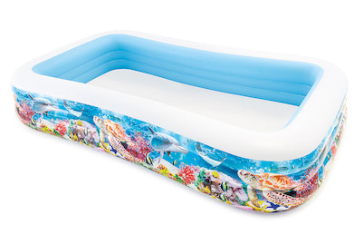 Image of Intex Sealife Swim Center Pool 305x183cm, bunt bei JUMBO