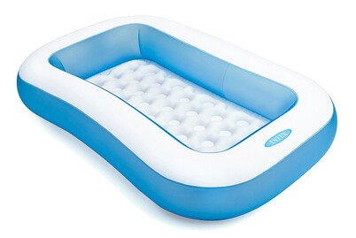 Image of Intex Rectangular Planschbecken Pool 166x100cm, blau-weiss bei JUMBO