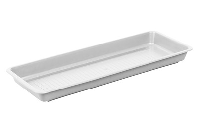 Image of Untersetzer für Blumenkiste weiss 80x17CM bei JUMBO