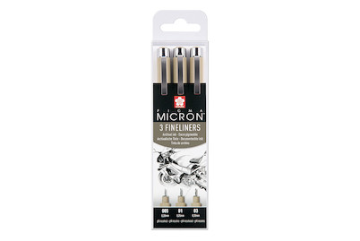 Image of Pigma Micron Set à 3 Stk Design bei JUMBO