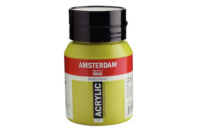 Image of Amsterdam Acryl 500ml Olivegrün hell bei JUMBO