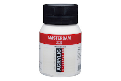 Image of Amsterdam Acryl 500ml Perlweiss bei JUMBO