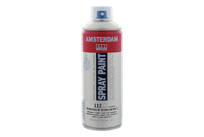 Image of Amsterdam Acryl Spray 400ml Transparent Titanweiss bei JUMBO