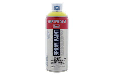 Image of Amsterdam Acryl Spray 400ml Nickeltitangelb bei JUMBO