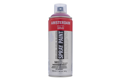 Image of Amsterdam Acryl Spray 400ml Transparent Violett bei JUMBO